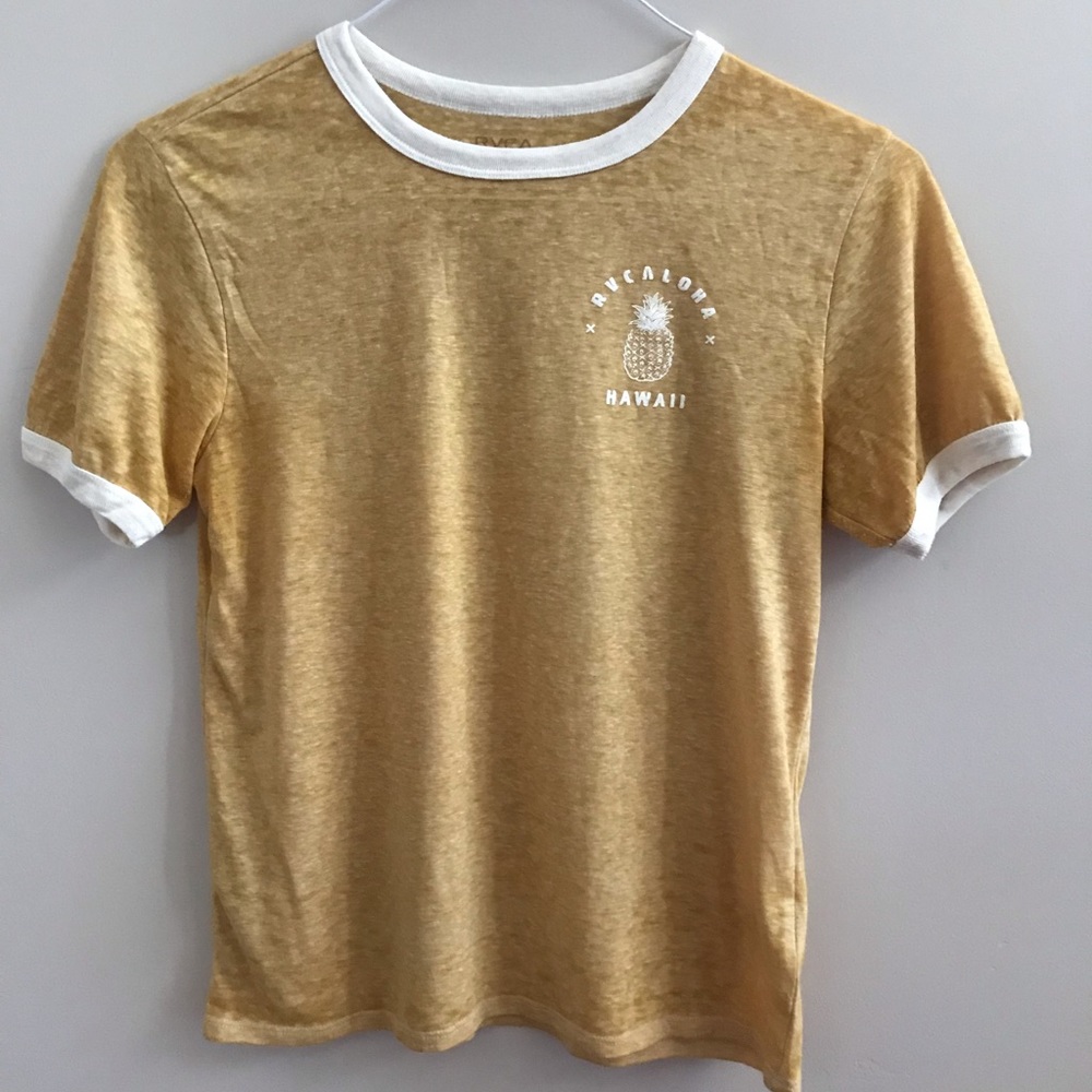 RVCA Mustard T-Shirt